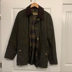 Barbour Ashby Wax Jacket Medium Olive